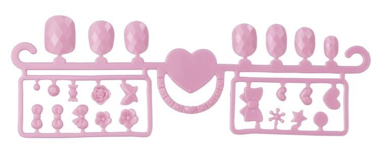 Aquabeads, Jednorożce, Nail Studio, zestaw kreatywny do stylizacji paznokci, 35051