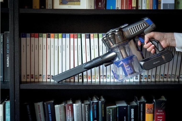 Ariette, pionowy odkurzacz 2w1, 22,2V, niebieski