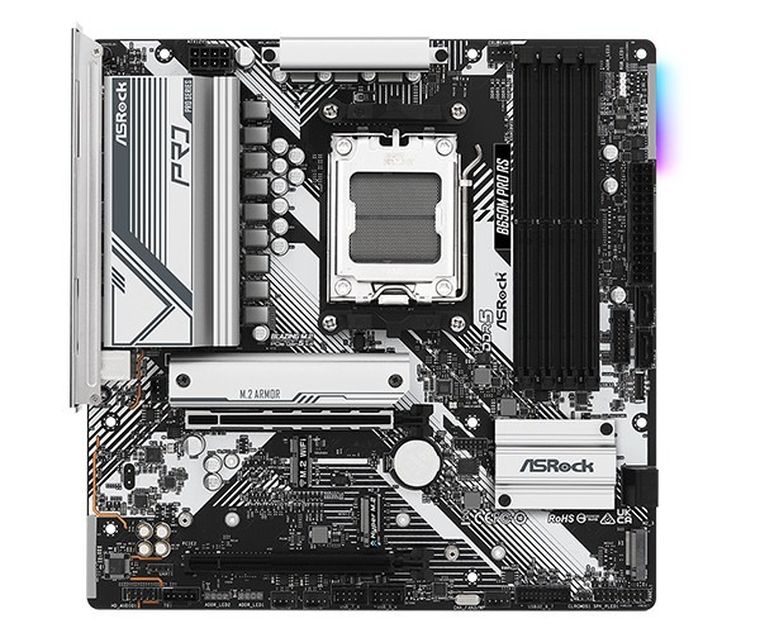 ASRock, płyta główna, B650M PRO RS AM5 4DDR5 HDMI/DP mATX