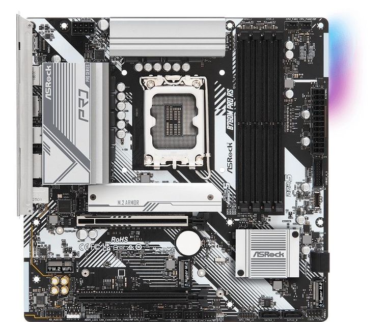 ASRock, płyta główna, B760M Pro RS s1700 4DDR5 DP/HDMI mATX