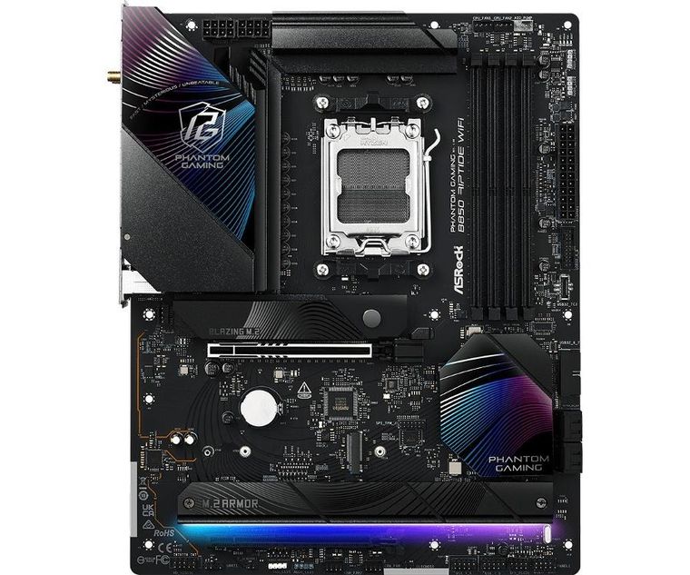 ASRock, płyta główna, B850 Phantom Gaming Riptide WiFi AM5 4DDR5 ATX