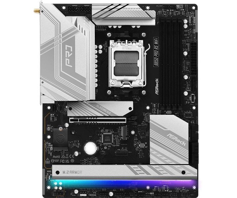 ASRock, płyta główna, B850 PRO RS WIFI AM5 4DDR5 ATX