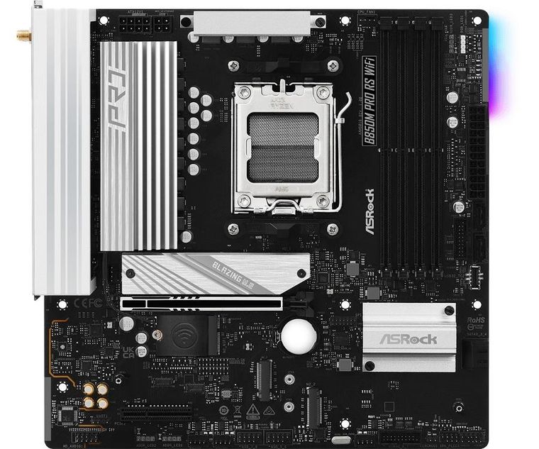 ASRock, płyta główna, B850M PRO RS WIFI AM5 4DDR5 mATX
