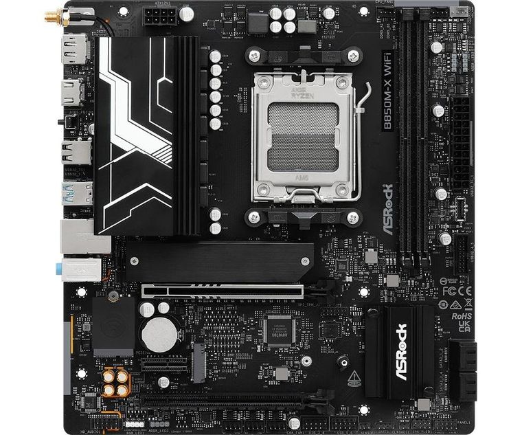 ASRock, płyta główna, B850M-X WIFI R2.0 AM5 2DDR5 M.2 USBC mATX