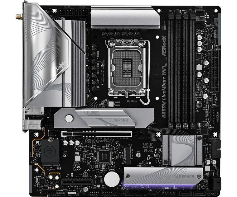ASRock, płyta główna, B860M LIVEMIXER WIFI s1 851 4DDR5 mATX