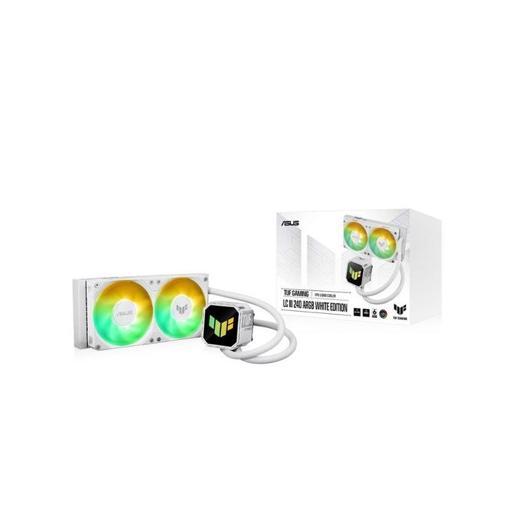 Asus, chłodzenie, TUF GAMING LC III 240 ARGB WHT