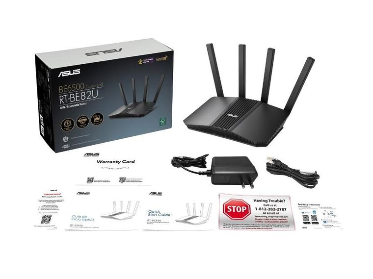 Asus, router, RT-BE82U DUAL-BAND WIFI 7 (802.11BE)