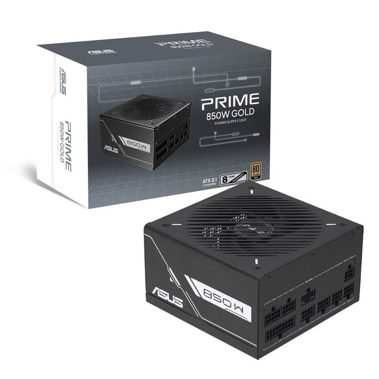 Asus, zasilacz, PRIME-850G Black