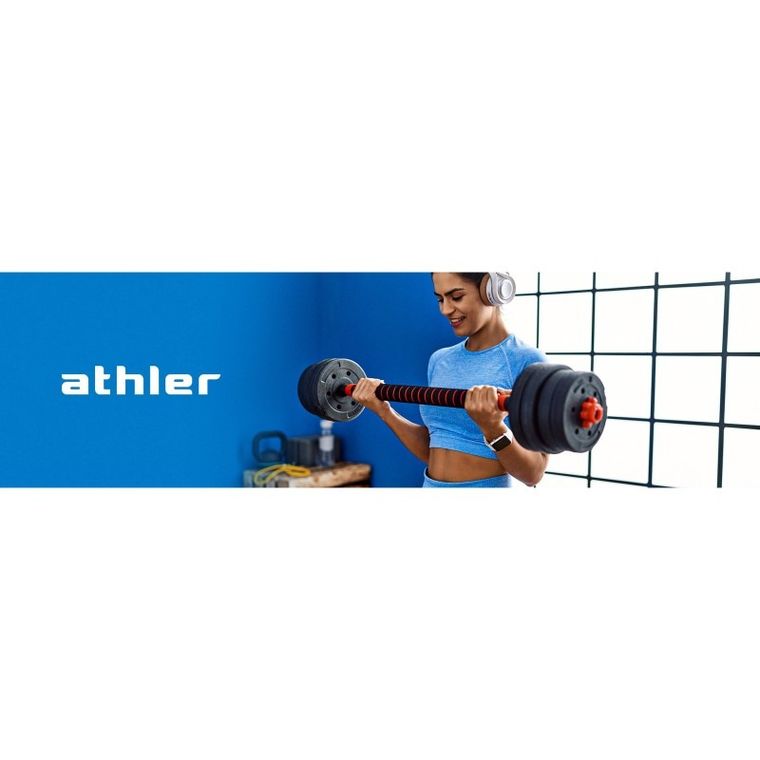 Athler, Lion 20, zestaw hantli bitumicznych