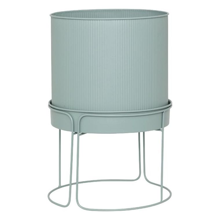 Atmosphera, donice metalowe, Aze, średnica 30 cm, 2 szt.