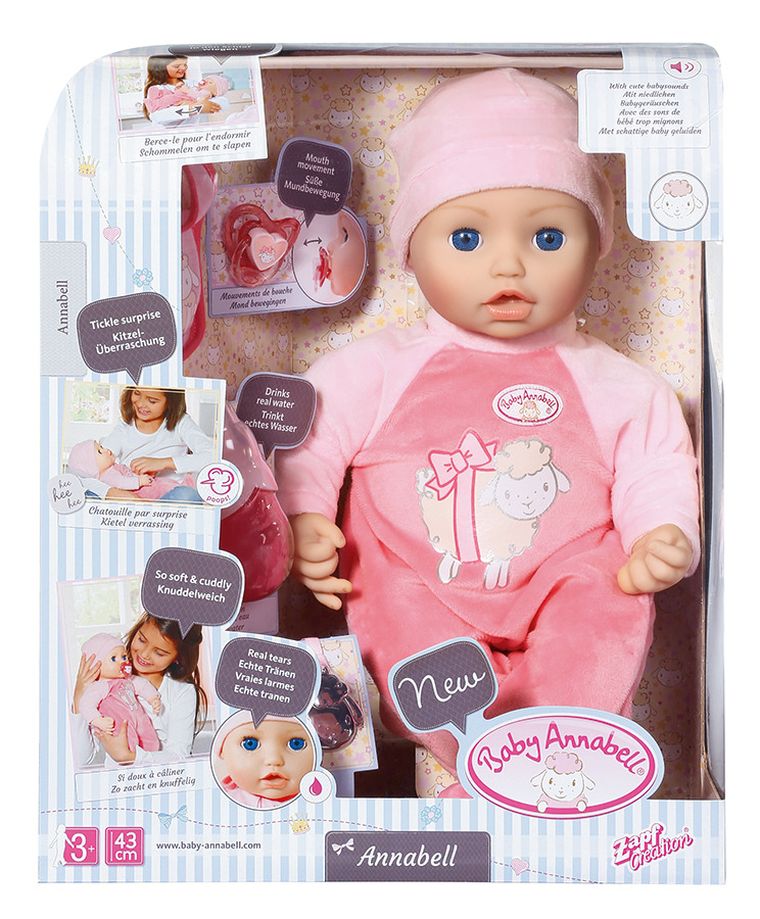 Baby Annabell, lalka interaktywna, 43 cm