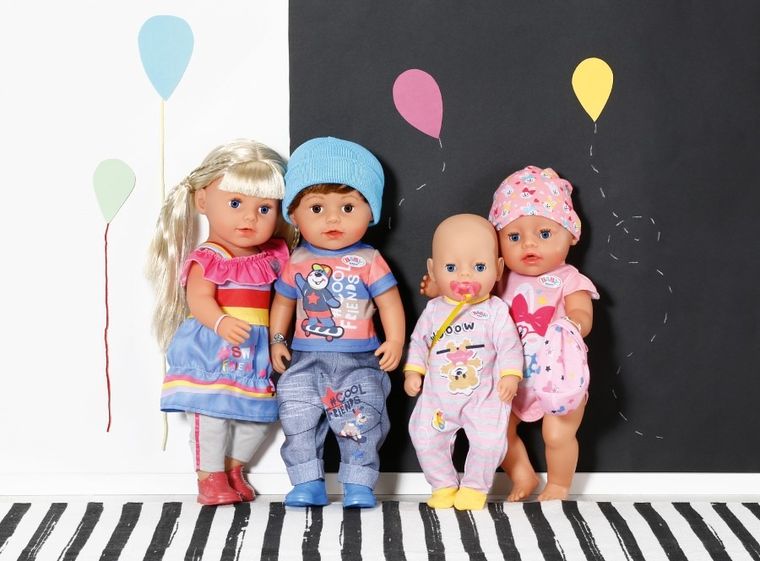 Baby Born, Soft Touch Little Girl, lalka interaktywna, akcesoria, 36 cm