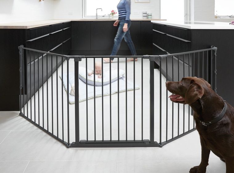 Baby Dan, Flex L, bramka ochronna, czarny