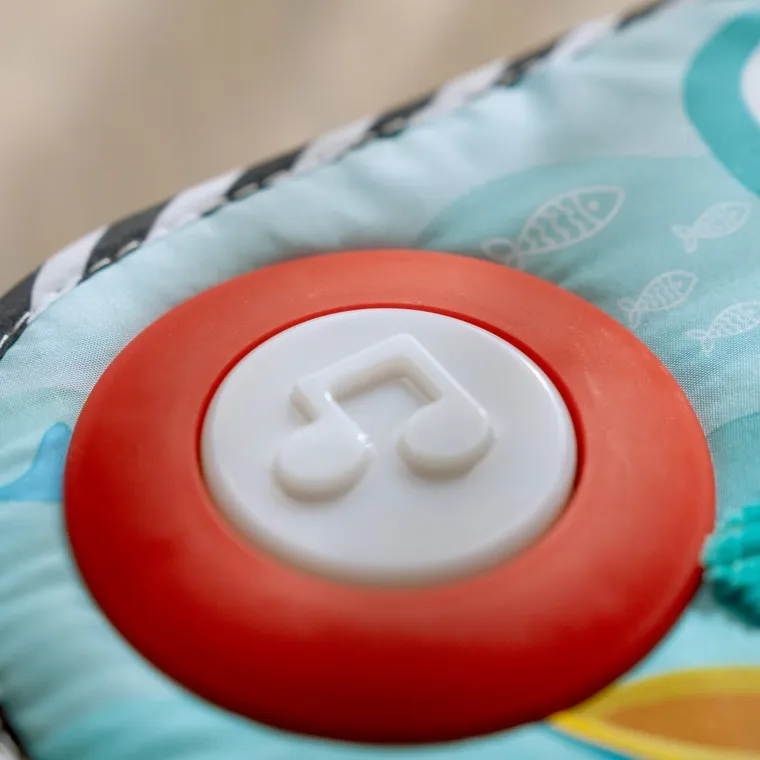 Baby Einstein, Neptune's Kick & Explore™, interaktywna mata muzyczna, pianinko 2w1