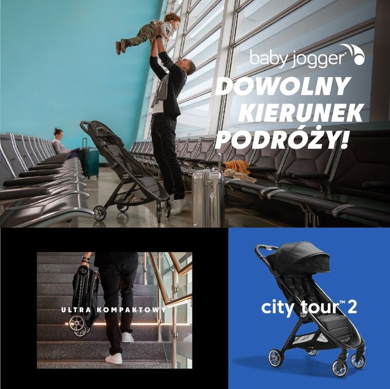 Baby Jogger, City Tour 2, wózek spacerowy, Everett Green