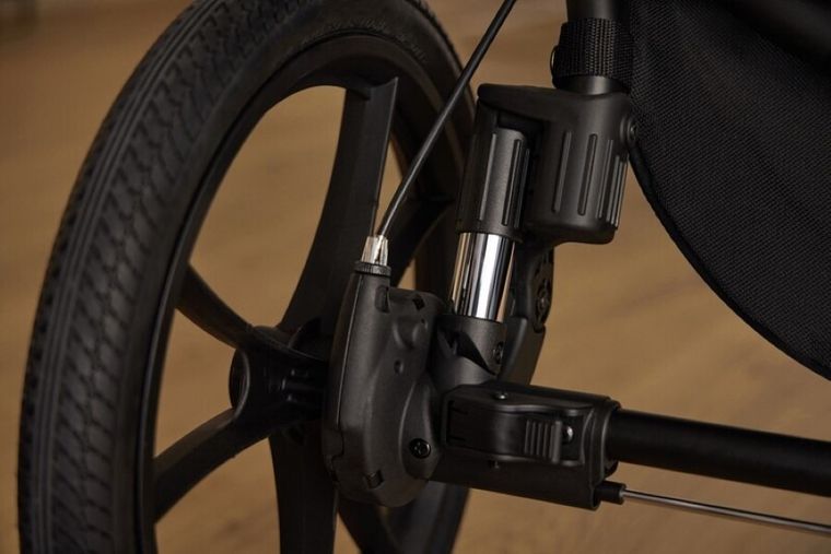 Baby Jogger, Summit X3, Robin Arzon, sportowy wózek spacerowy, czarny złoty