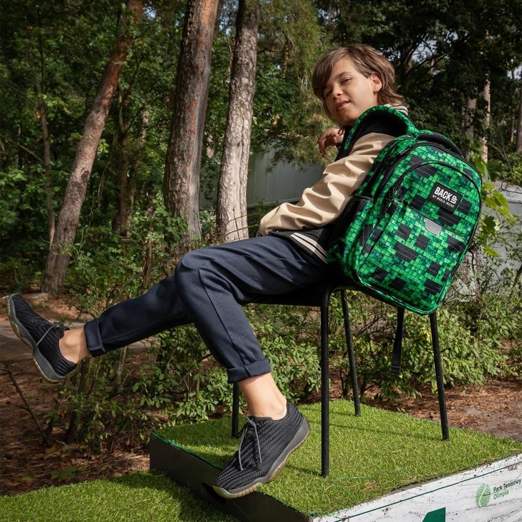 BackUp, plecak szkolny, 3-komorowy, Slinker