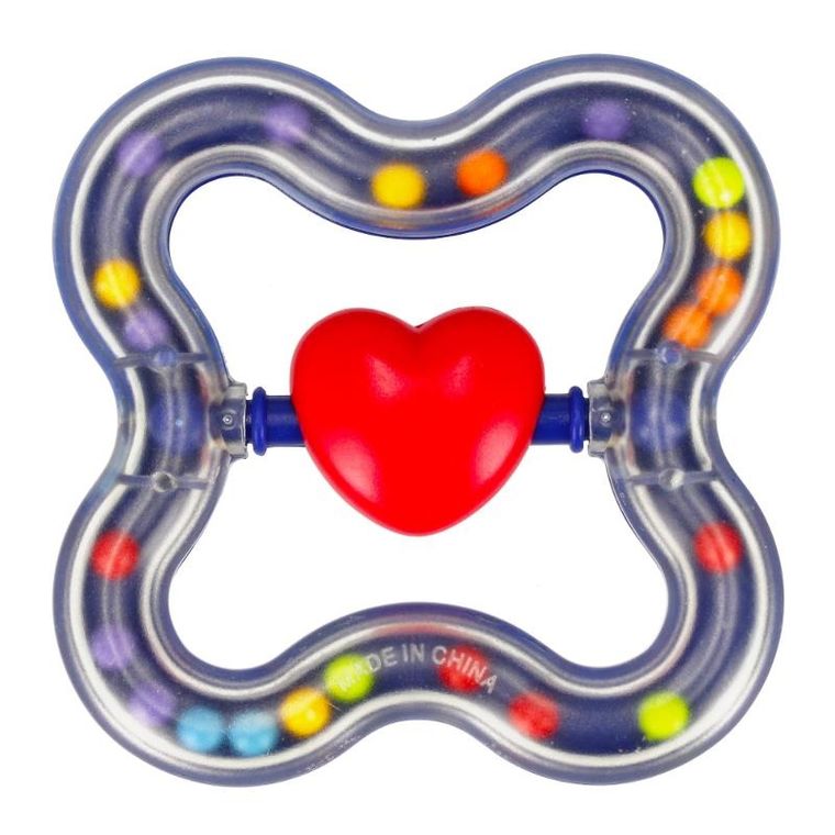 Bam Bam, grzechotka serduszko