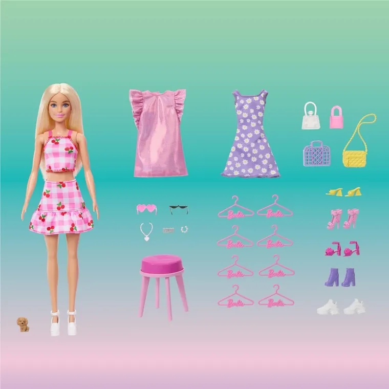 Barbie, Szafa Marzeń 3.0, domek do zabawy z lalką i akcesoriami