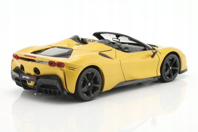 Bburago, Ferrari SF90 Spider, model pojazdu, gold
