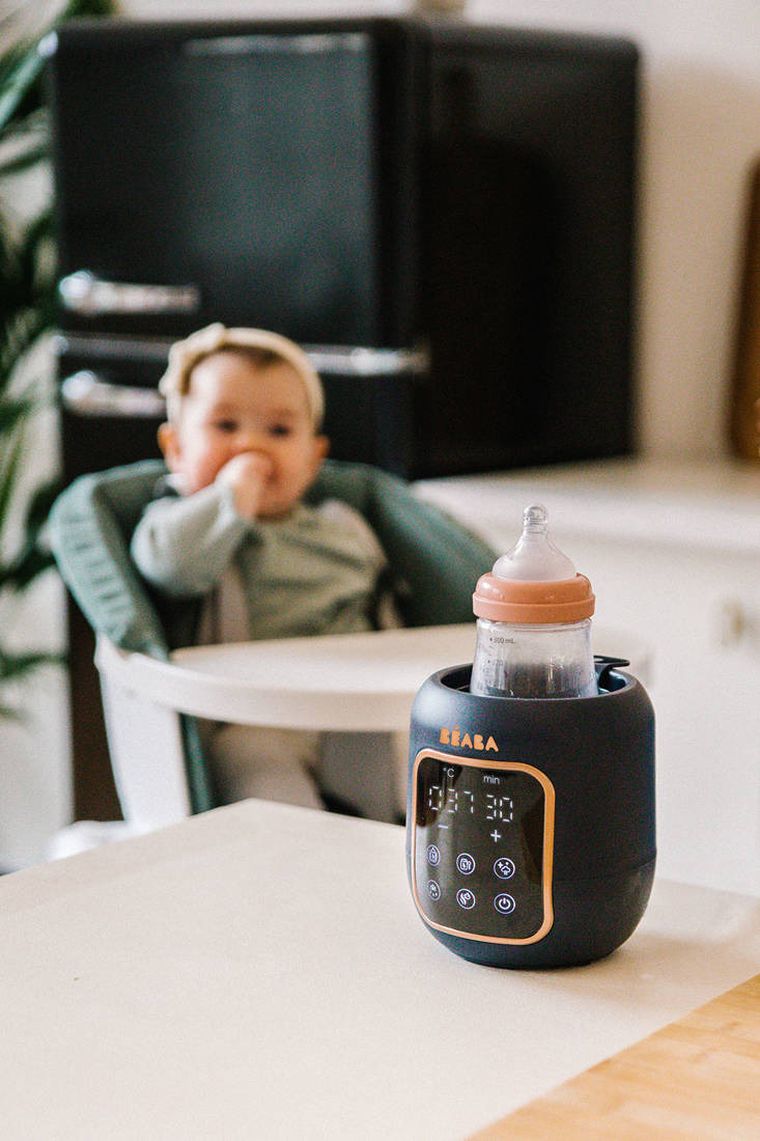 Beaba, Multi Milk, wielofunkcyjny podgrzewacz i sterylizator parowy do butelek i słoiczków, 5w1, Night blue
