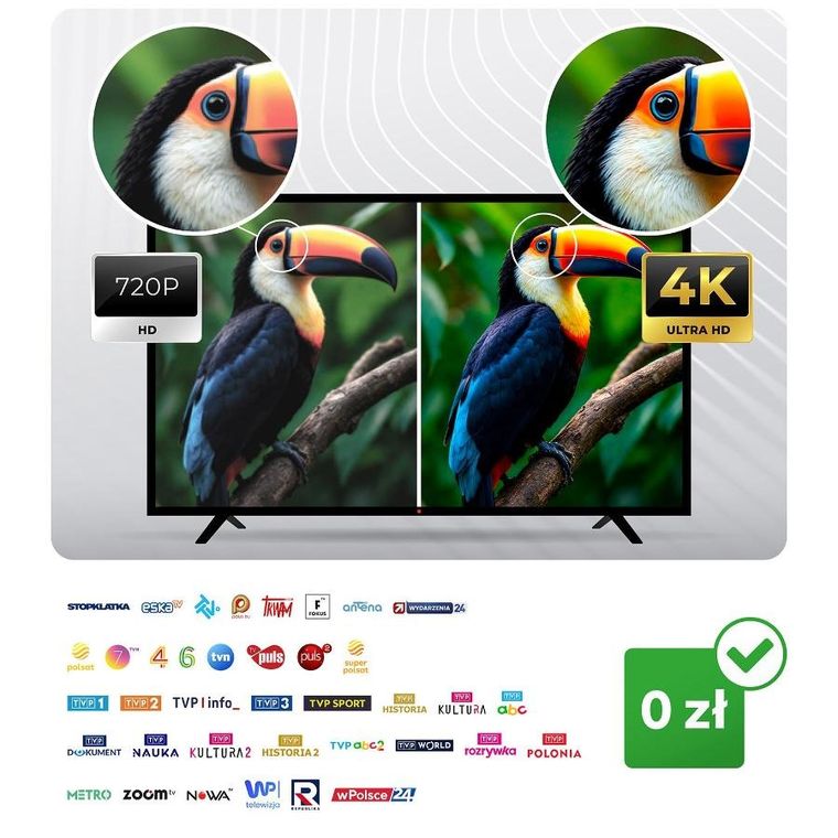 Berdsen, antena zewnętrzna kierunkowa TV, ultra HD 4K, BD-953