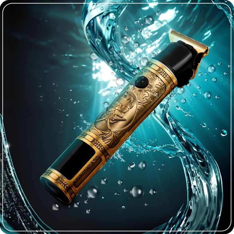 Berdsen, Barber, maszynka do strzyżenia włosów, złota, BD-261