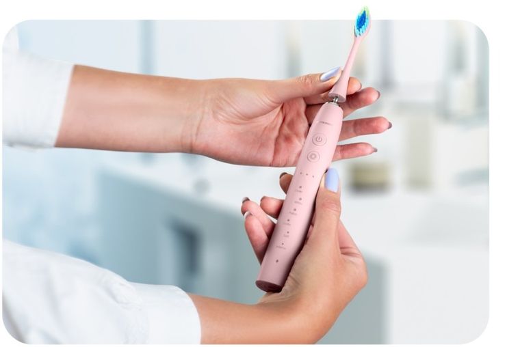 Berdsen, Galaxy, szczoteczka soniczna do zębów, różowa