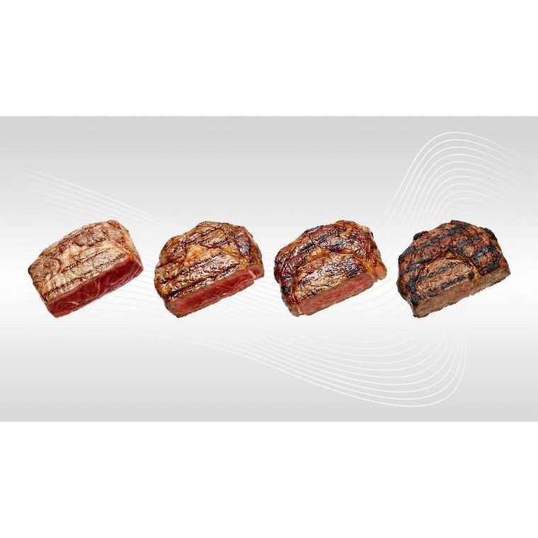 Berdsen, grill węglowy, ogrodowy, beczka z kominem, półki + termometr + popielnik, czarny, BD-895