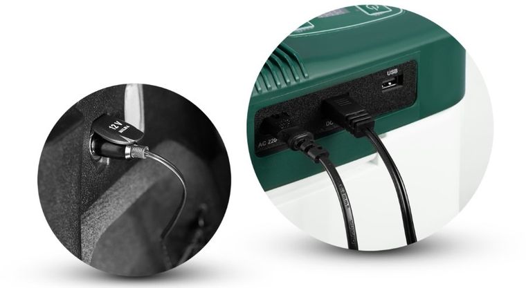 Berdsen, Icemax, lodówka turystyczna, tryb Eco, zielona, 29l