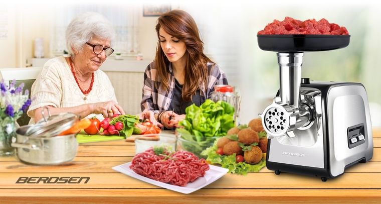 Berdsen, maszynka do mielenia mięsa, 450/1200W