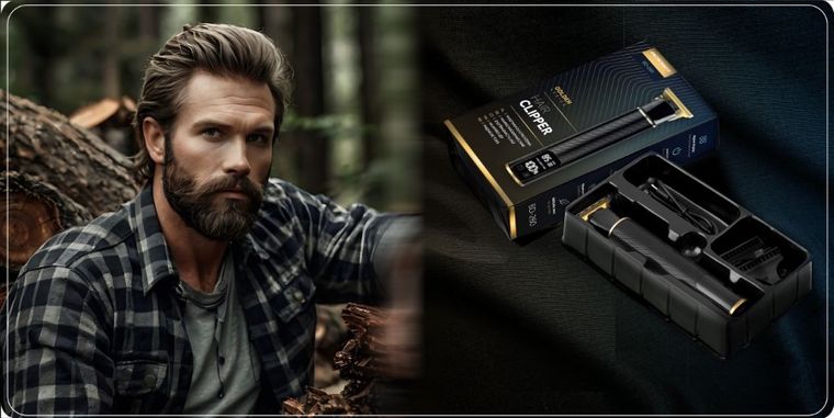 Berdsen, maszynka do strzyżenia włosów, czarna, BD-260