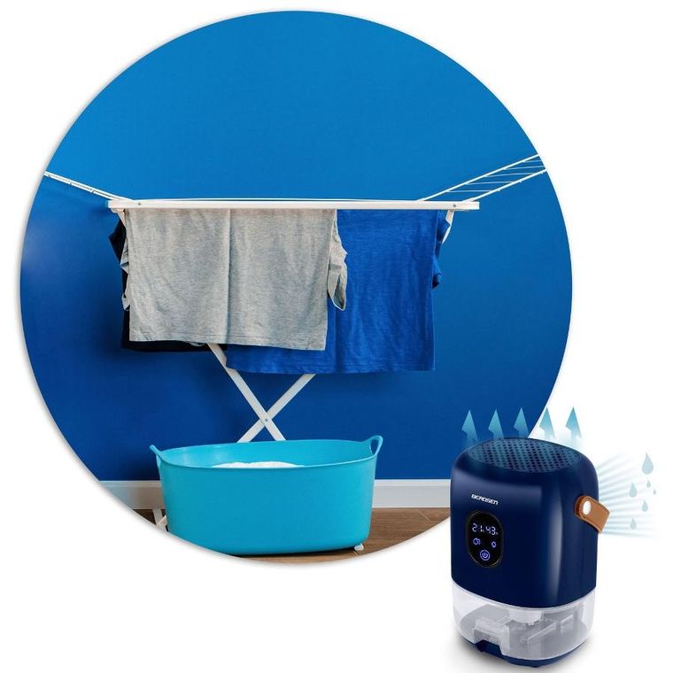 Berdsen, osuszacz powietrza - pochłaniacz wilgoci, granatowy