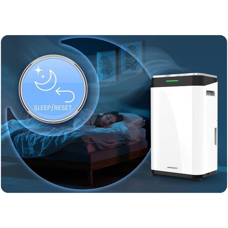 Berdsen, osuszacz powietrza kompresorowy, pochłaniacz wilgoci, 25l/24h, higrostat, biały, BD-533