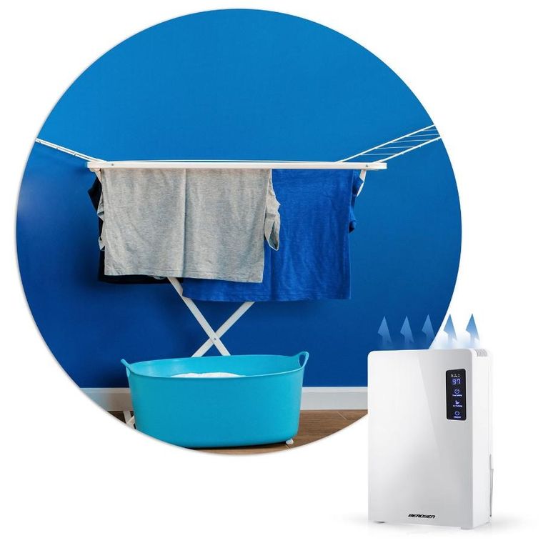 Berdsen, osuszacz powietrza, pochłaniacz wilgoci, biały