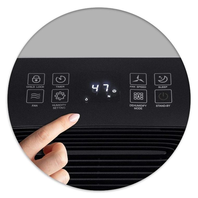 Berdsen, osuszacz powietrza, pochłaniacz wilgoci, biały, BR-523