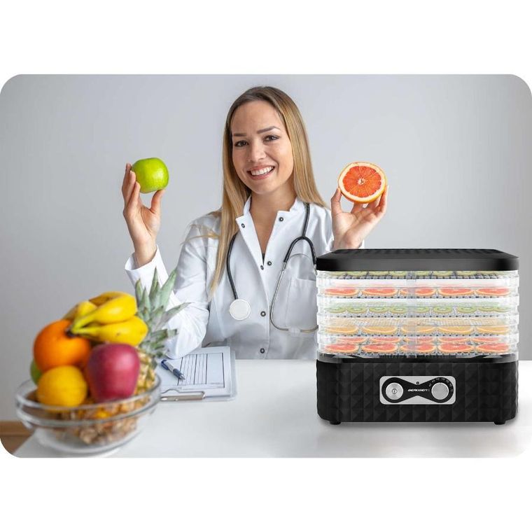 Berdsen, suszarka do żywności, czarna