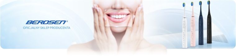 Berdsen, szczoteczka soniczna do zębów, Galaxy Duo, 2 szt.
