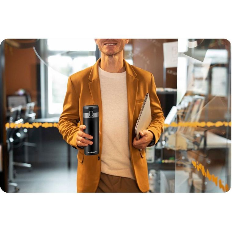 Berdsen, termos próżniowy, czarny, 450 ml