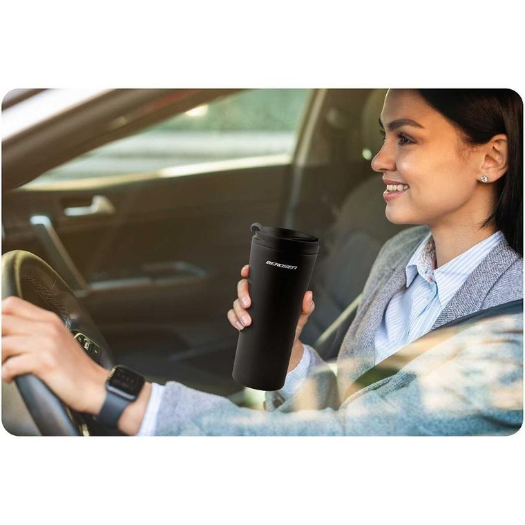 Berdsen, termos próżniowy, czarny, 470 ml