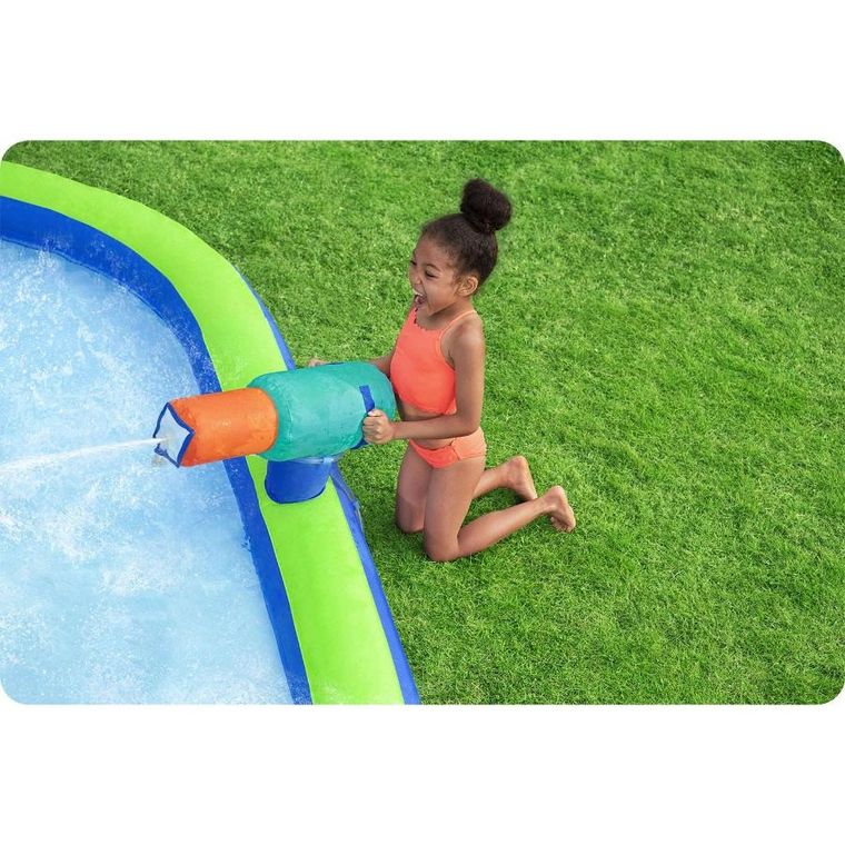 Bestway, basen dmuchany ze zjeżdzalnią, wodny plac zabaw, 365-320-270 cm