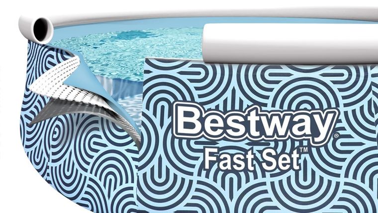 Bestway, basen ogrodowy, rozporowy, zestaw 11w1, 457-107 cm