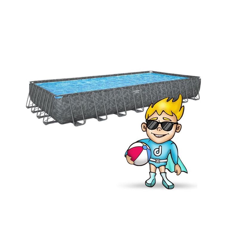 Bestway, basen ogrodowy, stelażowy, 11w1, 956-488-132 cm