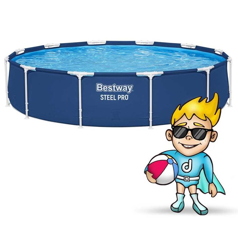 Bestway, basen ogrodowy, stelażowy, 16w1, 366-76 cm
