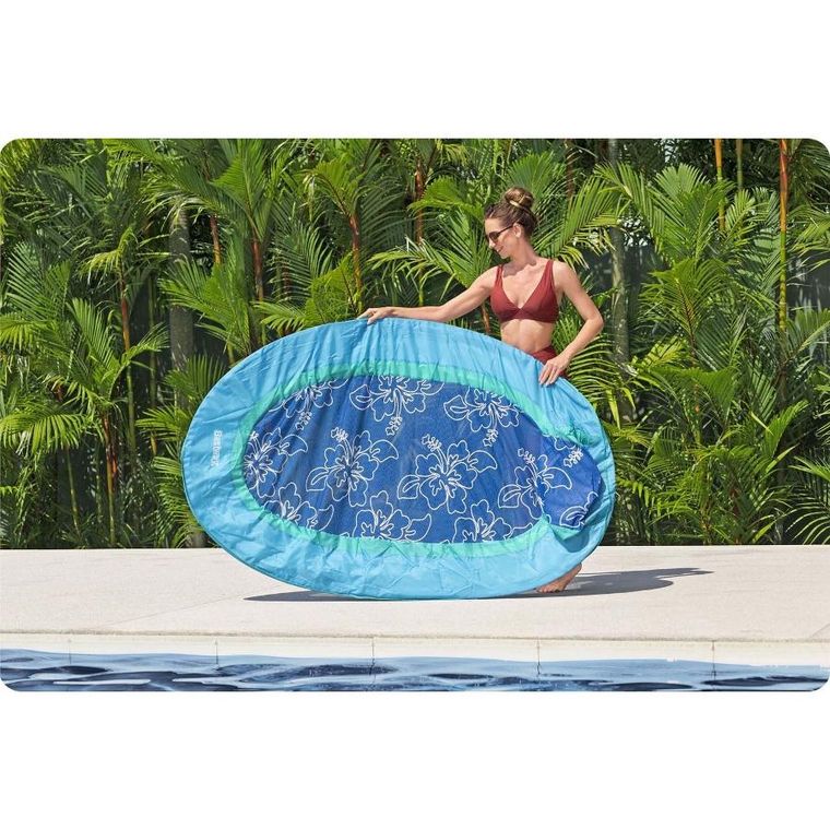 Bestway, dmuchany materac do pływania z oparciem