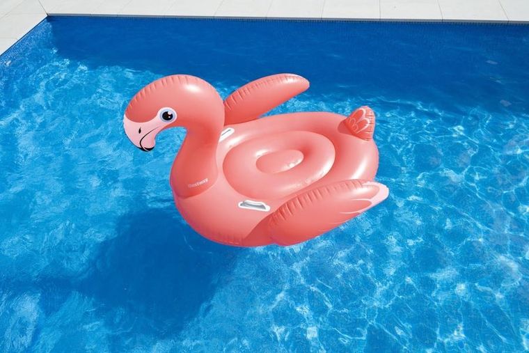 Bestway, Flaming dmuchany do pływania, 168-120 cm