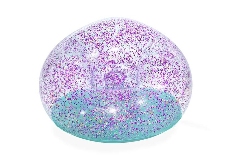 Bestway, fotel dmuchany z brokatem