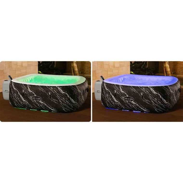 Bestway, Lay-Z Hollywood, dmuchane SPA z akcesoriami, 196-66 cm