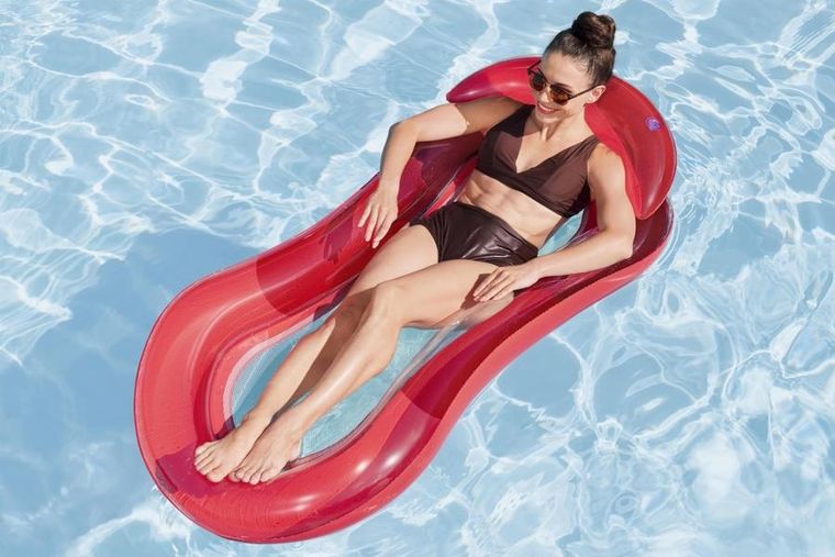 Bestway, materac do pływania, różowy