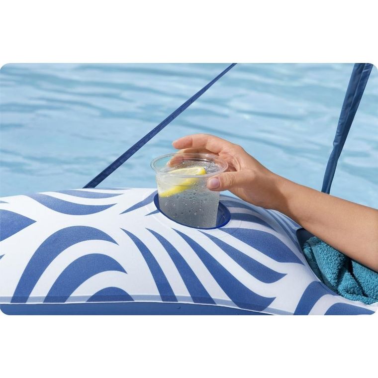 Bestway, materac do pływania z daszkiem